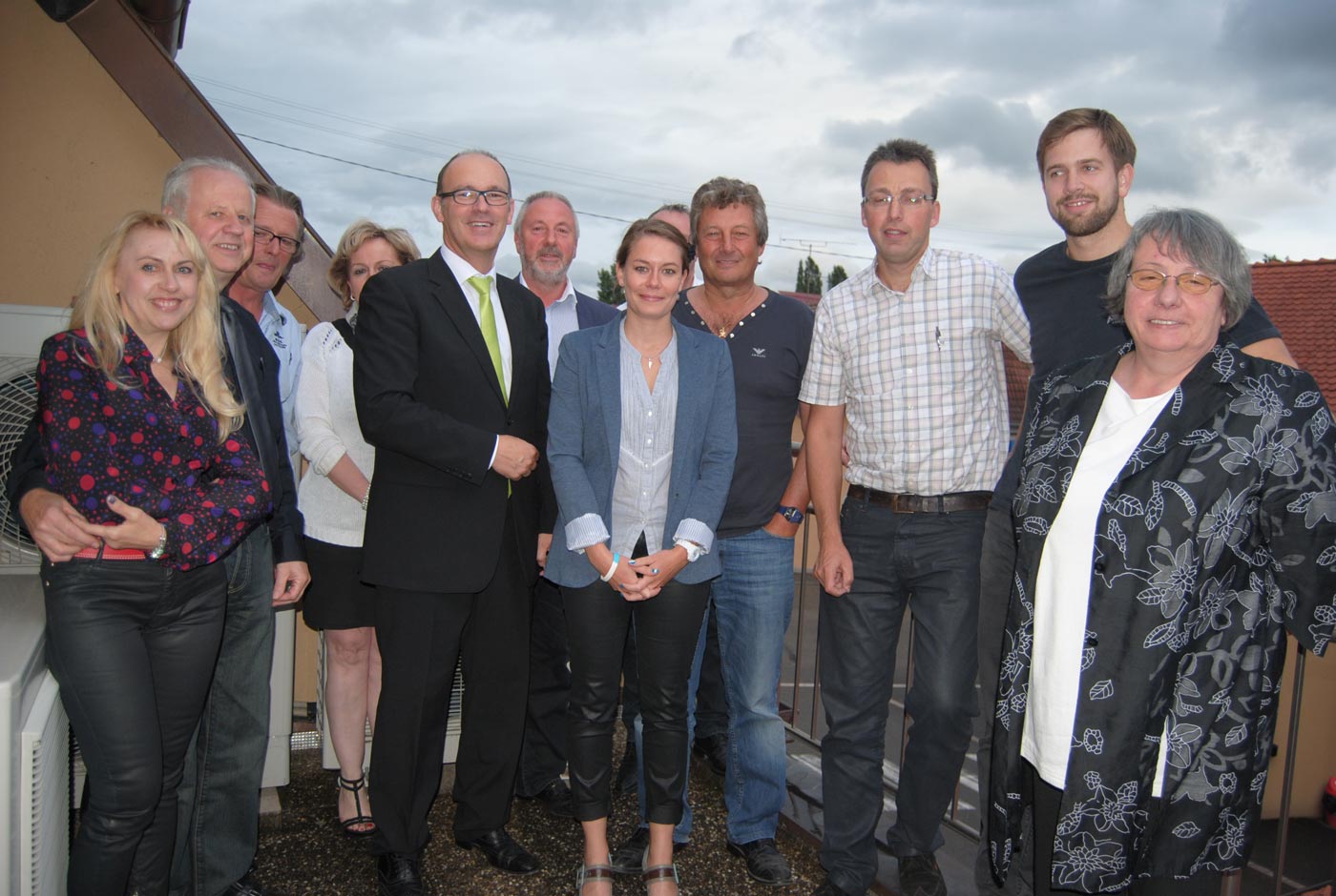 Les membres fondateurs d'Alsace Welcome